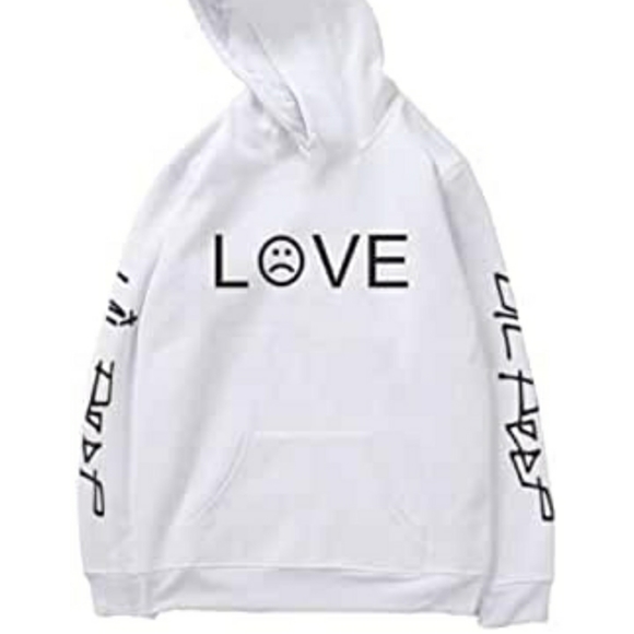 Lil Peep Love Crybaby GBC Hellboy Hoodies - Picture 3 of 5